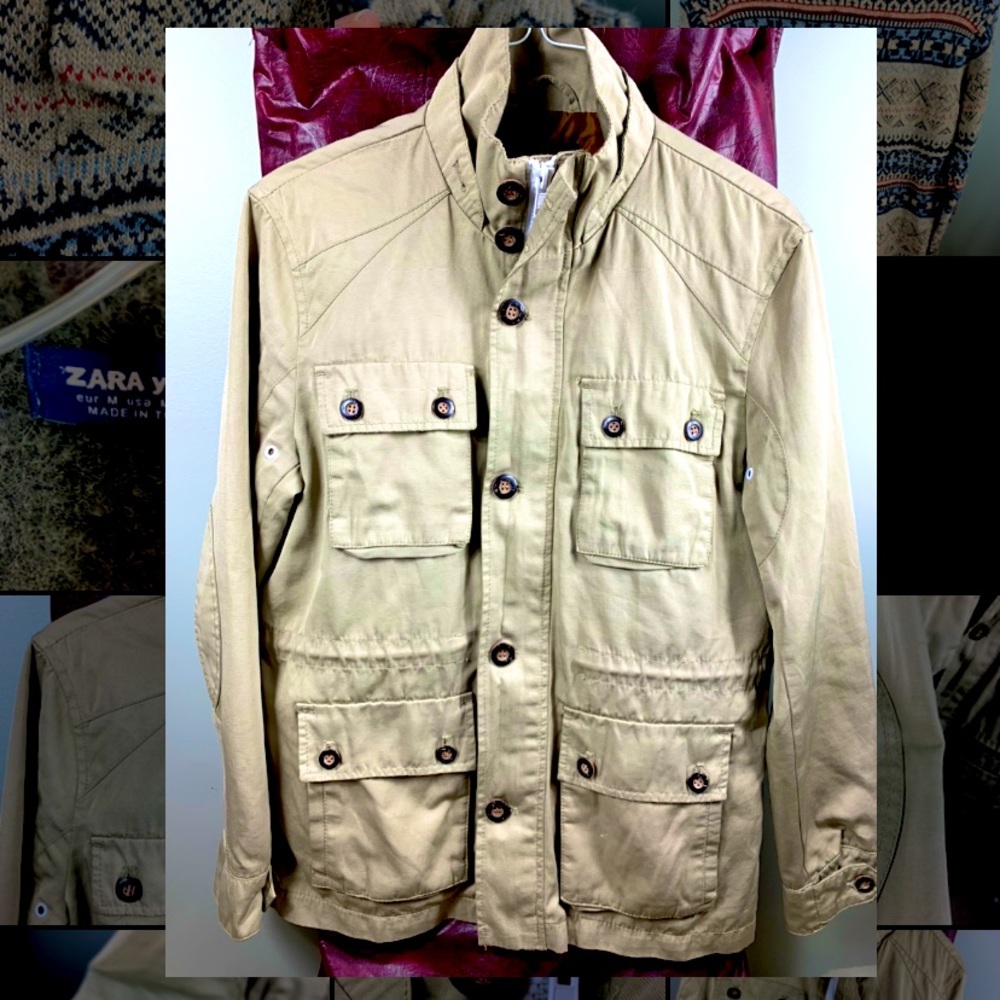 Cotton blend Water-proof jacket